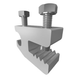 BASEL M00112 Conector de Puesta a Tierra de Aluminio / Rango de Conductor 4-14 / Doble Calificacion / Estanado / UL / CSA