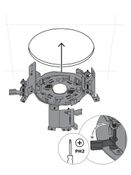 BOSCH V_NDA5070IC - Kit Montaje en Techo / FLEXIDOME 5100 - Img 6