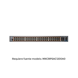 CAMBIUM NETWORKS MX-EX2052GXPA-10 Switch PoE inteligente / cnMatrix EX2052R-P / PoE+ / 48 puertos x 1 Gps / 4 SFP+ fuente de alimentacion extraible