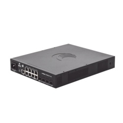 CAMBIUM NETWORKS MX-TX1012GXPA-00 Switch cnMatrix TX1012-AC-P PoE Ideal para WISP / 8 Puertos Gigabit PoE + 4 SFP+ / PoE Budget 200W /Capa 2 y Capa 3 / Gestion Gratuita Desde la Nube