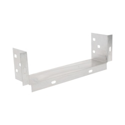 CHAROFIL CH-CEC8X12ALK Conector de Escalera de Aluminio a Tablero (Caja) / Peralte 3 1/4" / Ancho 12" / Incluye Tornilleria (CHCEC314X912K)