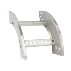 CHAROFIL CHVE908R8X12AK Curva Vertical Exterior de Aluminio de 90Â° Perfil Z / Peralte 3 1/4" / Ancho 12" / Radio 8" / Incluye Tornilleria (CHVE90EZ314R8X12AK)