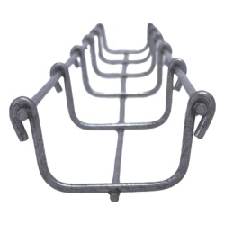 CHAROFIL MG-50-920BM Charola Bimetalica Tipo Malla 33/50 mm Ideal Para Utilizarse al Exterior o Zonas Humedas Hasta 26 Cables Cat6 Tramo de 3 Metros
