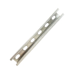 CHAROFIL UNP-4X4-U10-GAC Unicanal Perforado 4x4 3000 mm acabado Galvanizado por inmersion en caliente