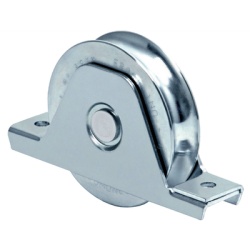 COMUNELLO 1151-5560-001 338 - Rueda de 14 cm / Capacidad Para puertas de Hasta 420 kg / Canal Tipo "U"