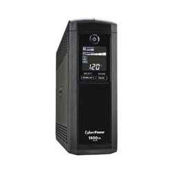 CYBERPOWER CP1500AVRLCD UPS de 1500 VA/900 W Topologia Linea Interactiva Entrada 120 Vca NEMA 5-15P Tipo Mini Torre Con 12 Tomas NEMA 5-15R