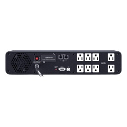 CYBERPOWER CP1500PFCRM2U UPS de 1500 VA/1000 W Topologia Linea Interactiva Entrada 120 Vca NEMA 5-15P Onda Senoidal Pura Torre o Rack 2 UR Con 8 Tomas NEMA 5-15R - Img 2