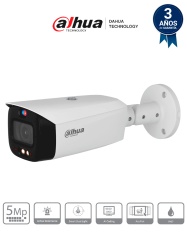DAHUA DHT0030144 DAHUA DH-IPC-HFW3549T1-ZAS-PV - Camara IP bullet de 5 MP/4MP/2MP /WizSense/ Lente varifocal/ TIOC 2.01/ Disuasion activa/ Iluminador dual inteligente/ IR 50 m/ Luz calida 40 m / SMD 4