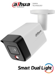 DAHUA DHT0030176 DAHUA DH-IPC-HFW1639TC-A-IL - Camara IP Bullet de 6 Megapixeles/Iluminador Dual Inteligente/ WizSense/ Lente de 2.8mm/ 95 Grados de Apertura/ IR de 30 Metros/ SMD / Microfono Integrad
