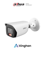 DAHUA DHT0030198 DAHUA DH-IPC-HFW3249E-S-IL - Camara IP Bullet de 2 MP/ WizSense/Iluminador dual/ Lente de 2.8 mm/ 107 de Apertura/ Microfono integrado/ IR de 50 m / SMD 4.0 / AI SSA / Quick Pick/ Ran