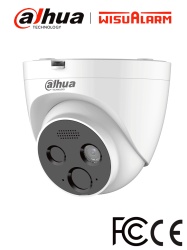 DAHUA DHT0040149 DAHUA WISUALARM HY-FT431LDP - Camara IP Termica para deteccion de fuego 4MP Detector VOx alta sensibilidad Deteccion incendio Alarma de punto frio y caliente E&S de Alarma Microf