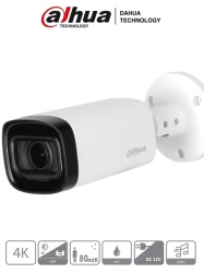 DAHUA DHT0290080 DAHUA DH-HAC-HFW1801RN-Z-A - Camara Bullet de 4k/ 8 Megapixeles/ Lente Motorizado de 2.7-13.5/ IR de 80 Mts/ Super Adapt/ Microfono Integrado/ WDR Real de 120/ IP67/