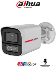 DAHUA DHT0290111 DAHUA DH-HAC-HFW1249XN-A-PRO -Camara Bullet HDCVI 2MP WizColor/HDCVI X PLUS/ Video 24 Horas a Color/ Correccion de Distorsion de Imagen mediante IA/ Iluminador Inteligente/Hasta 50m d