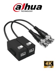 DAHUA DHT0410003 DAHUA DH-PFM800-N - Par de transceptores pasivos HDCVI 4K / 1 canal de transmision de video / 720P hasta 400m (1312.34ft) 1080Phasta 250m(820.21ft) / UTP CAT 5E & CAT6 / Anti intertf
