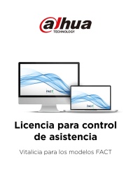 DAHUA DHT0820006 DAHUA TITANIUM - Licencia para control de asistencia /500 empleados / 12 terminales (PC o Reloj) / Compatible con NOI y CONTPAQ / Vitalicia para los modelos FACT
