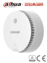 DAHUA DHT1440003 DAHUA WISUALARM DHI-HY-SA20B - Detector de Humo Standalone (Autonomo) Sensor Fotoelectrico Sonido de Alarma de 85dB Alarma Visual y Audible Durabilidad de Bateria hasta 5 anos Ce
