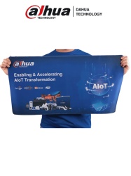 DAHUA DHT3010058 DAHUA MATPRO038 - Mouse Pad Largo Color Azul/ con Logo Dahua/ Promocional