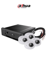 DAHUA DHT4350015 DAHUA FLOTA INTELIGENTE - Paquete de solucion movil IP que incluye: 1 grabador movil IP de 8 canales 4 camaras IP domo de 2 MP (1080p) y el cable extensor de alimentacion Compatible