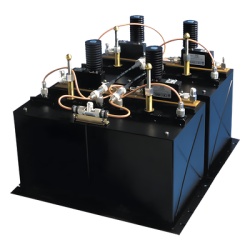 DB SPECTRA DB-4368-6AA Combinador dB SPECTRA en Panel /Rack 19" 380-400 MHz 6 Canales 100 kHz de Sep. N Hembras.