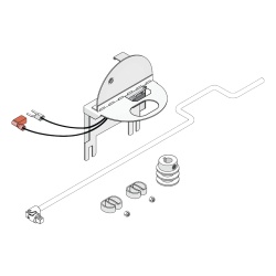 DKS DOORKING 1601-270 Kit de operacion manual para barrera 1601