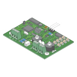 DKS DOORKING 9409-010 Sensor de masa DKS de dos Canales / Compatible con barreras y motores DKS