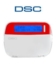 DSC DSC2590015 DSC HS2LCD RED - Teclado Cableado LCD Alfanumerico ROJO admite 128 zonas compatible con NEO