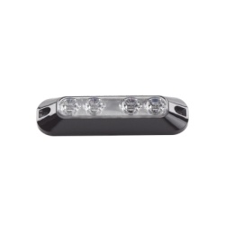 ECCO ED3704-A Luz Perimetral 4 LEDs Ultra Brillantes color Ambar