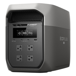 ECOFLOW EFDL3M Estacion de Energia Portatil EcoFlow DELTA 3 MAX 2048Wh Bateria LiFePO4 Salida 2400W (Surge 4800W) - Img 3