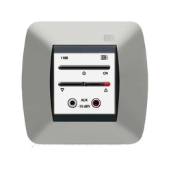 EGI AUDIO SOLUTIONS 110610 Modulo De Entrada Para Senal De Audio Auxiliar Con Encendido/Apagado Y Regulacion De Volume Color Blanco