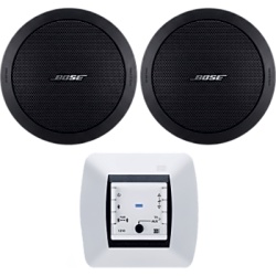 EGI AUDIO SOLUTIONS 121010H/FS2C Kit de Audio Residencial | Mando Bluetooth EGI 121010H + Par de Bocinas de Techo BOSE FS2C | 2+2W RMS | 16Ω