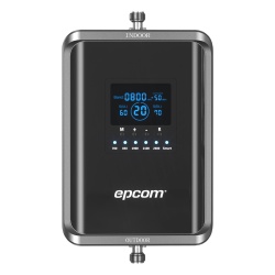 EPCOM EP-5G-PBS-V2SA Amplificador de Senal Celular 5G / Mejora las llamadas convencionales y VoLTE / Soporta los datos de las tecnologias 2G 3G 4G y 5G de TELCEL AT&T MOVISTAR y OMV de Altan / Cubre h