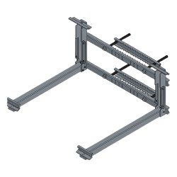 EPCOM INDUSTRIAL EPI-MB225-V1 Montaje para Panel Solar de Poste para panel EPL18012AL y bateria LIPV100A