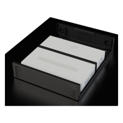 EPCOM INDUSTRIAL GABVID2R3 Gabinete Metalico para DVR/NVR. Tamano Max. de DVR/NVR: 445 x 88 x 400mm (An.xAl.xProf.). Compatible con Fuente SLIM. - Img 5
