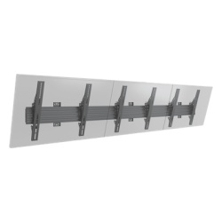 EPCOM INDUSTRIAL LCW3X1UT400 Soporte de Pared para TV / Riel Triple 400T / Capacidad 110 lbs (50 kg) / Compatible 32"-65" / VESA 100x100-600x400 mm / Ajuste Angulo 5Â°-15Â° / Montaje Profesional