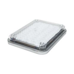 EPCOM INDUSTRIAL SIGNALING X-LTE-515-W Luz de Advertencia de 9X7" Color Claro Ideal para Ambulancias