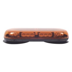EPCOM INDUSTRIAL SIGNALING X605A Mini Barra con 24 LED Color Ambar Con Montaje Magnetico y de Succion