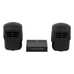 EPCOM INDUSTRIAL SIGNALING XLF-SS-100 Sirena 8 ohms y Bocina 16 ohms de baja frecuencia para vehiculos de emergencia