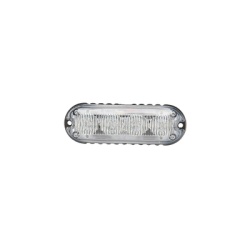 EPCOM INDUSTRIAL SIGNALING XLT1725W Luz Auxiliar Para Motocicletas 4 LEDs Ultra Brillantes color claro