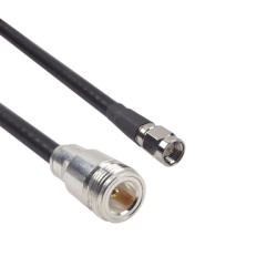 EPCOM INDUSTRIAL SNH-240UF-SMA-60 Cable LMR-240UF (Ultra Flex) de 60 cm con conectores N Hembra y SMA Macho.