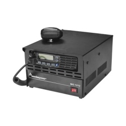EPCOM INDUSTRIAL SR-X21 Gabinete para Radios ICOM Serie 121/221/121S/221S/M/5013 compatible con Fuente de Poder SEC (Fuente y Radio NO incluidos).