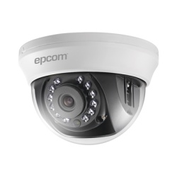 EPCOM LD7-TURBO-W Domo TURBOHD 1 Megapixel (720p) / Gran Angular 92° / Lente 2.8 mm / Híbrida / IR Inteligente 20 mts / Interior
