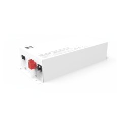 EPCOM POWER LINE BY RITAR RLFP128200A Bateria de Litio Ciclo Profundo 12.8 Vcc 200Ah (LiFePO4 case Metalico) Solar Maximo 100 A de Descarga