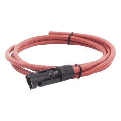 EPCOM POWERLINE CBL-MC4-1.5R Cable Fotovoltaico / 1.5 m (4.9 ft) / Calibre 10 AWG / Terminal MC4-M / Rojo