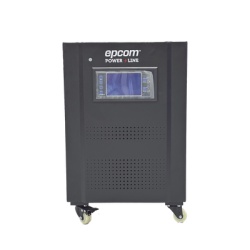 EPCOM POWERLINE EPL5K2FVR Regulador de Voltaje Industrial Bifasico Ferrorresonante 5 kVA/5 kW 220 V / Entrada 176-264 V Vca / Salida 215.6-224.4 Vca