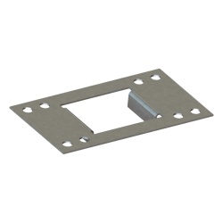 EPCOM POWERLINE EPLCC10 Clip de Conexión a Tierra / Aluminio Resistente a Corrosión / Estructuras Personalizadas / Sistemas Industriales Estándar
