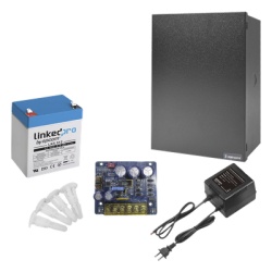 EPCOM POWERLINE KIT16B3LK5 Kit Fuente de Poder con Batería de Respaldo / 12 VCC 4 A / Batería AGM 12 V 5.5 Ah / Transformador 16-24 VCA / Gabinete Interior