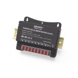 EPCOM POWERLINE NV-815-DC Fuente de Poder / 8 Canales / Salida Ajustable 12/13.5/15 Vcc / 4 A por Canal / 48 W / Montaje en Pared