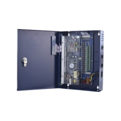 EPCOM POWERLINE PLK-12-DC-16A Fuente de poder profesional de 12-14.8 Vcc @ 16 Amper ; para 16 camaras Voltaje de entrada : 96-264 Vca con capacidad de bateria de respaldo requiere bateria.
