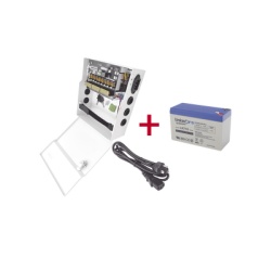 EPCOM POWERLINE PLK12DC8ABK/K Kit / Fuente PLK12DC8ABK + Bateria incluida LK712