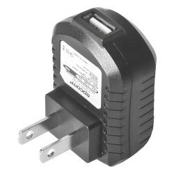 EPCOM POWERLINE PLUSB1000 Cargador USB profesional de 1 Puerto, de 5 Vcc, 1 Amper Para Smartphones y Tablets; Voltaje de entrada de 100-240 Vca